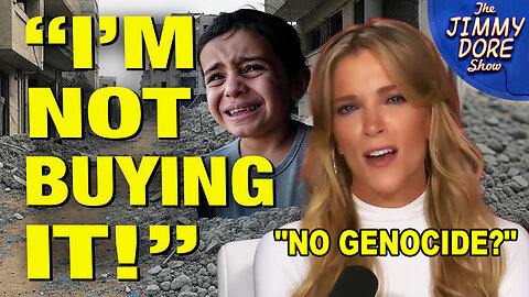 Megyn Kelly’s SHOCKING Dismissal Of The Genocide Of Palestinians