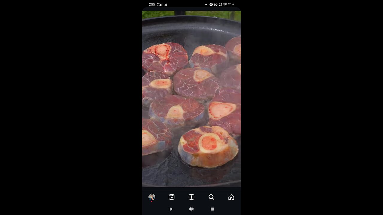 Grilled steak