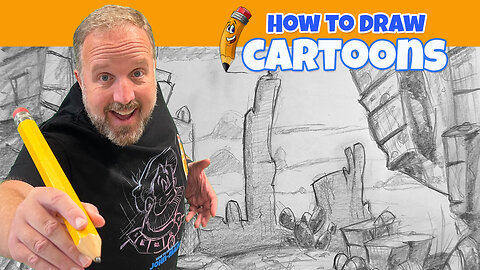 How to Draw and Shade a Picture Out West