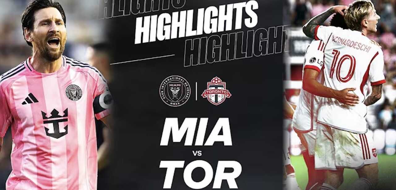 Inter Miami CF vs. Toronto FC | Full Match Highlights UNIVERSAL SPORTS