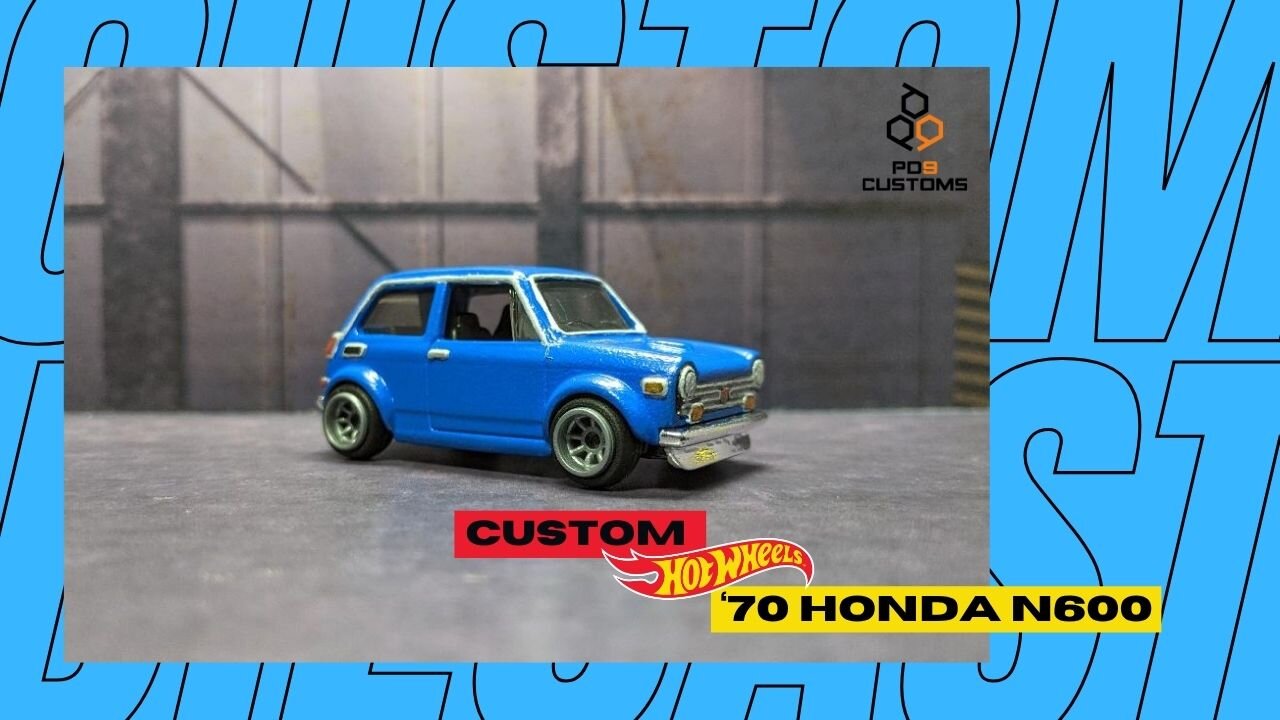 Custom Hot Wheels '70 Honda N600