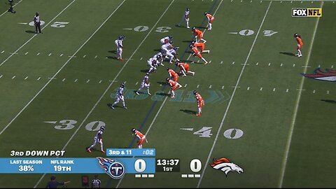 Cam Ward finds Tony Pollard after escaping the sack