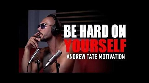 BE HARD ON YOURSELF - Motivational Speech by Andrew Tate | Andrew Tate Motivation for 2026