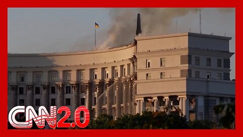 Russia Launches Largest Air Assault of Ukraine War, Strikes Kyiv Government Building | CNN2.0