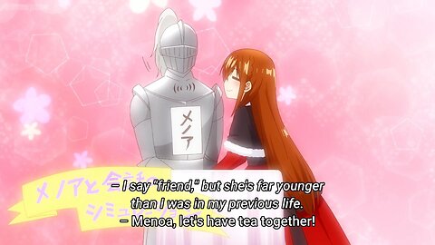 iana practicing talking to a friend | The Dark History of the Reincarnated Villainess