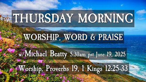 🌤️THURSDAY MORNING💖