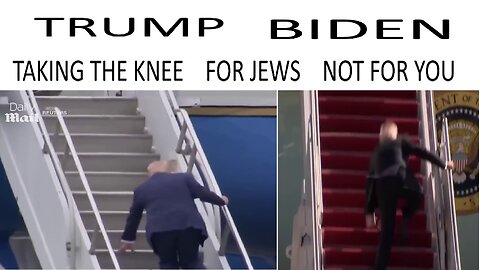 #trump , #biden , #stumble , is this identical slip a