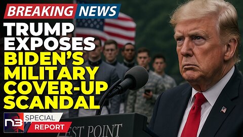 🚨BREAKING: Trump’s Explosive West Point Speech Reveals What Biden’s Hiding About Our Military