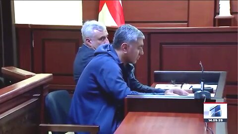 რუსთავი-2. ირაკლი ოქრუაშვილი სასამართლო დარბაზში დააკავეს. 14. 05. 2025