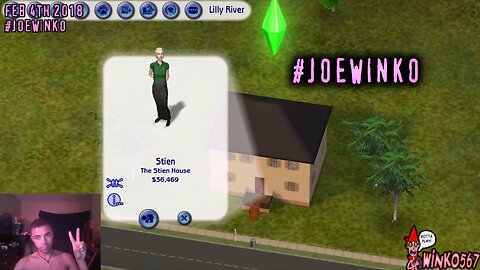 Lilly's Lonely Days - Sims 2 Live Stream (Feb 4th 2018) - Joe Winko