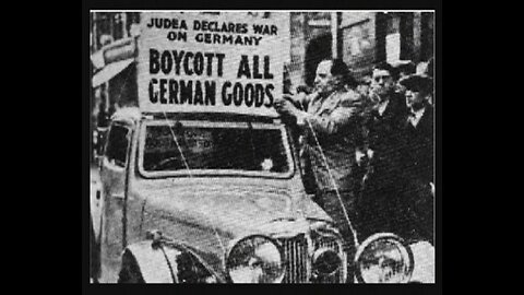 Judea Declares War on Germany: A Critical Look at WWII
