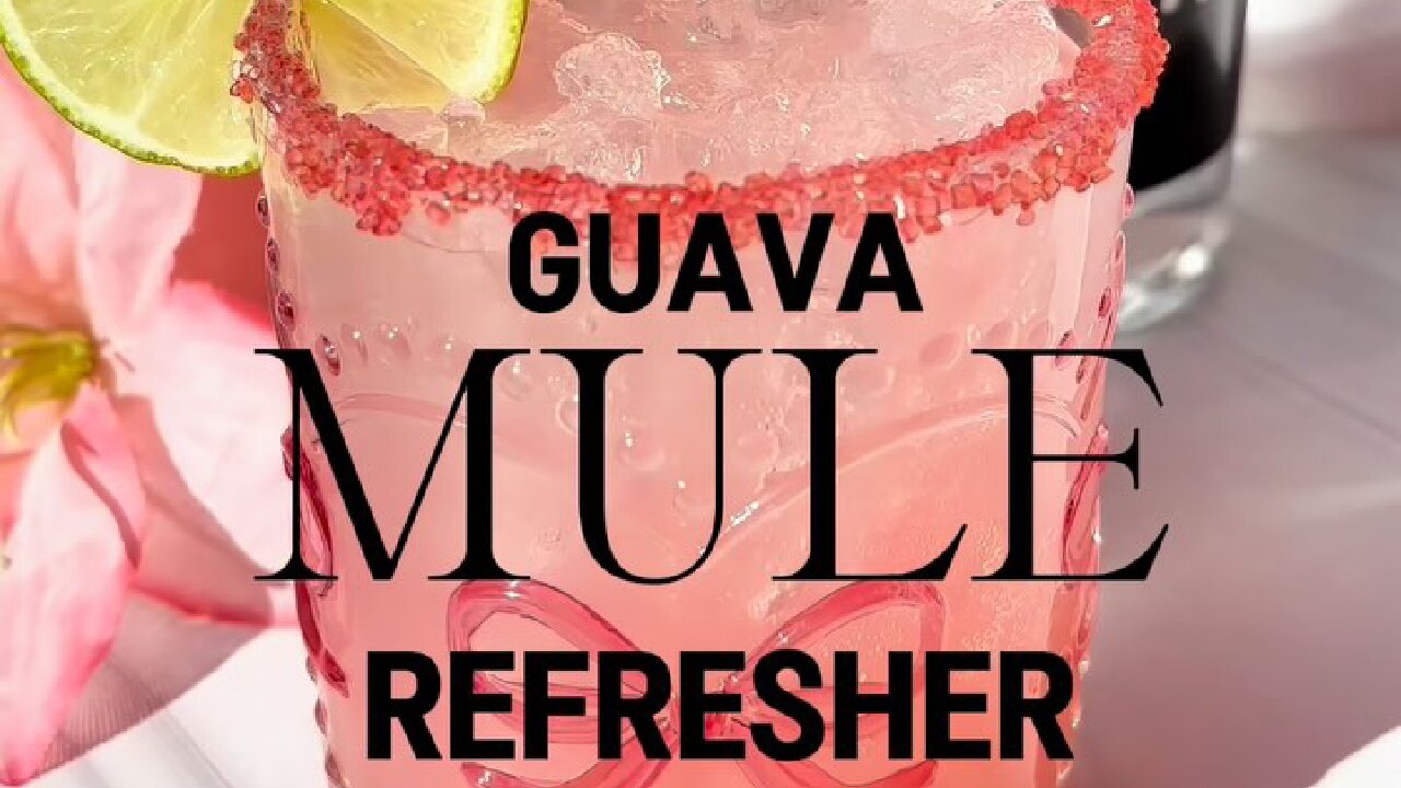 COCKTAIL GUAVA MULE