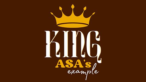 Sunday Morning Service "King ASA Example" 8/10/25