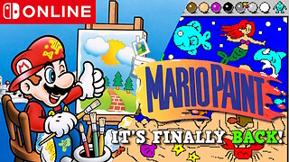 Mario Paint Arrives on Nintendo Switch via SNES – Nintendo Classics