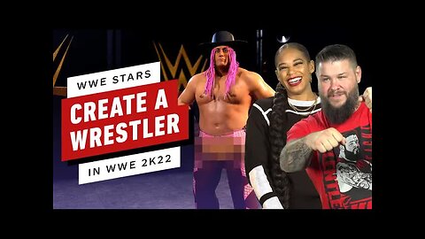 WWE Superstars Create a Wrestler in WWE 2K22