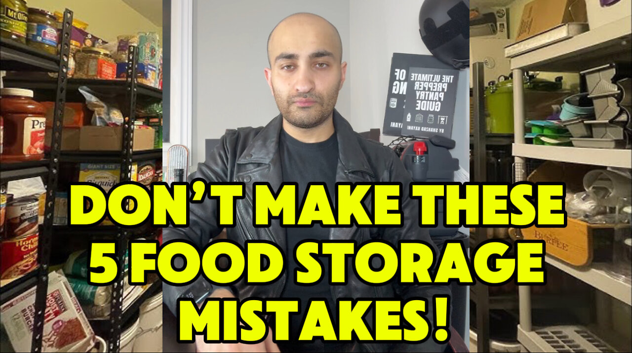 5 Prepper Pantry Food Storage Mistakes