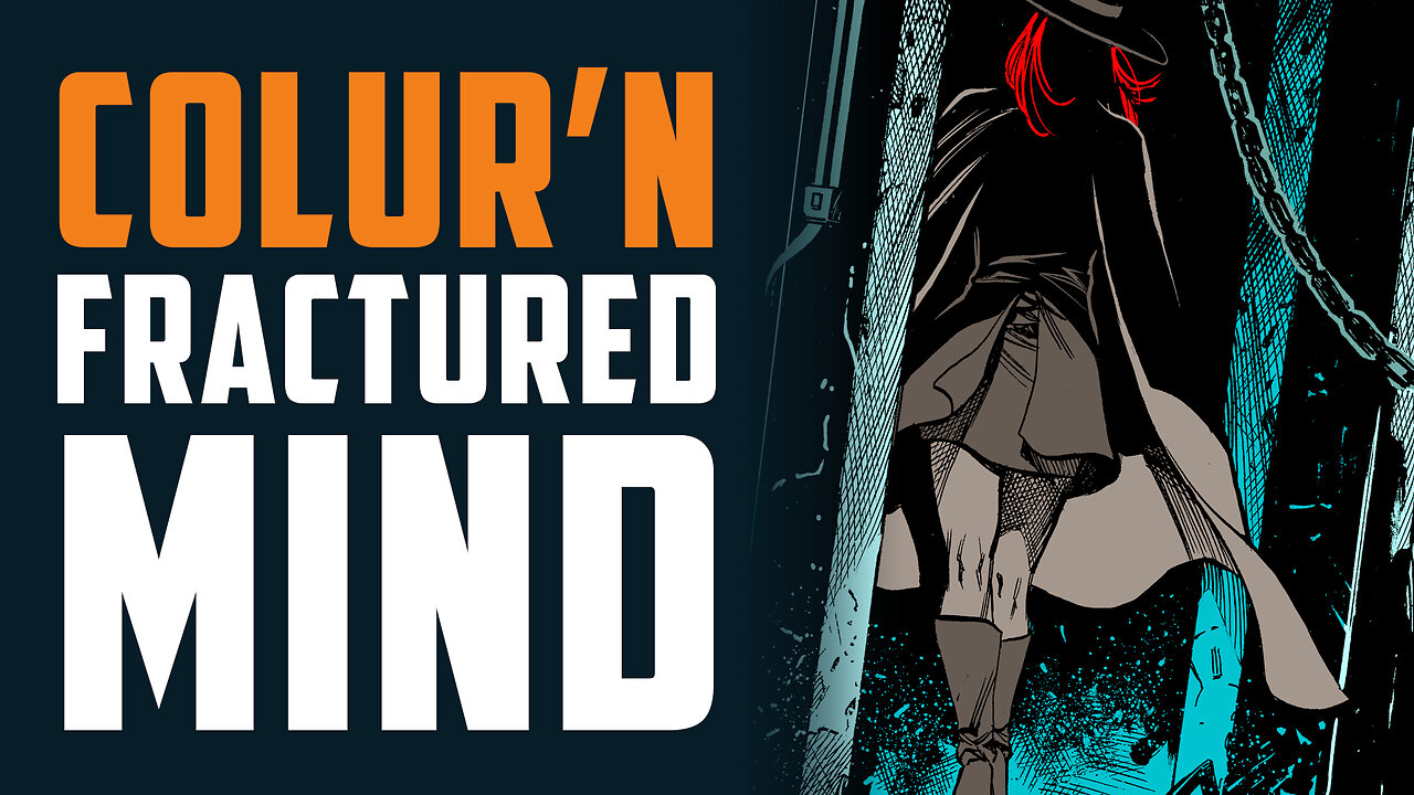 Colouring Comics LIVE! Artwork for The Lucent Fractured Mind