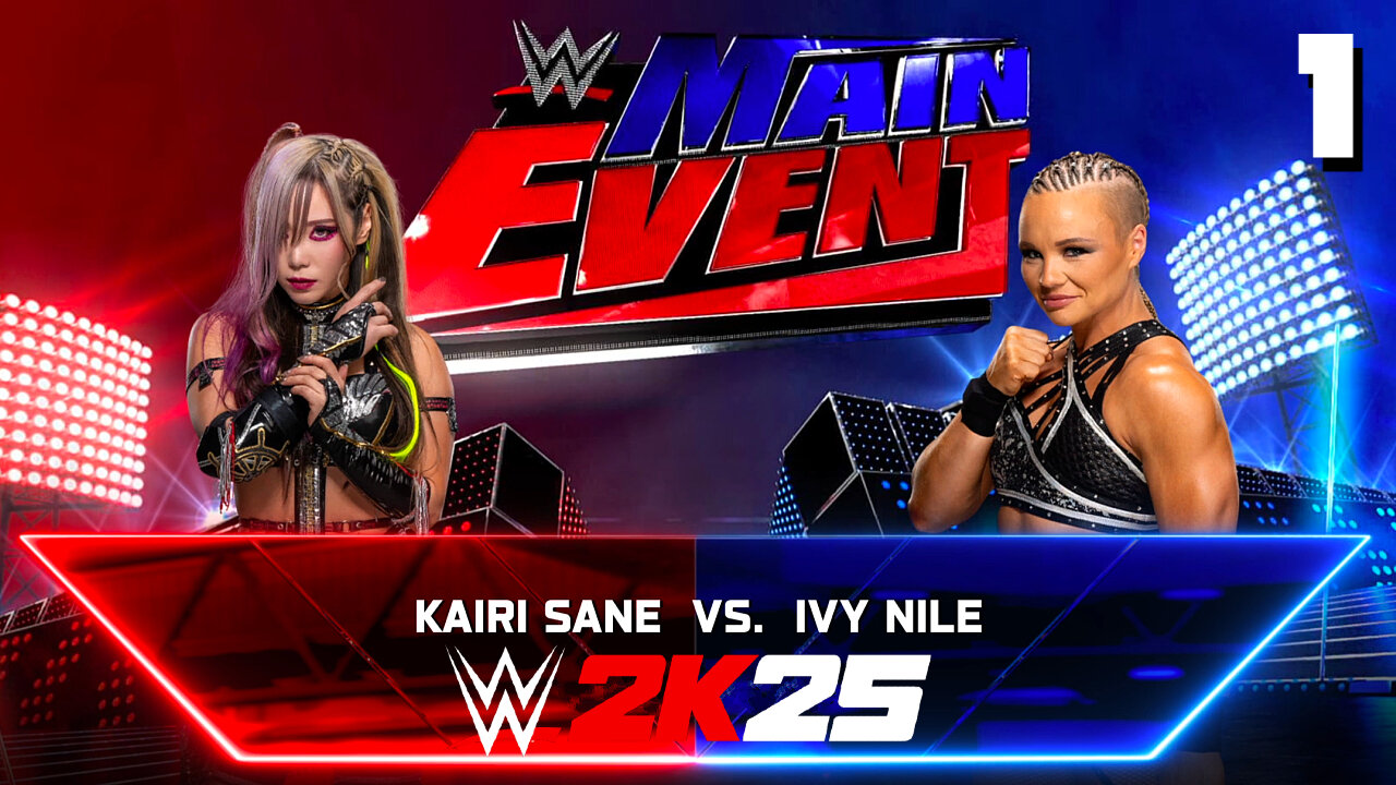 WWE 2K25 Main Event June 23rd 2025 - Match 1: Massive Elbow!
