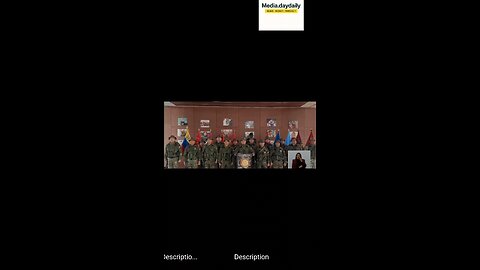 JUST IN: 🇻🇪🇺🇸 Venezuelan military demands the United States immediately release Nicolás Maduro.