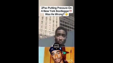 2pac making a bootlegger take his tape off the shelf