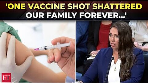 Heartbreaking Vaccine Injury Testimony. Parents Expose 'MRNA' Covid Vaccine Lies