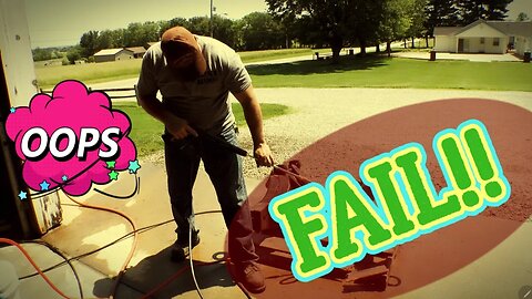 Wet Sandblasting Fail on Loadstar Custom Suspension