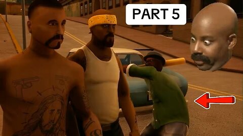 "BIG SMOKE CRASHED OUT" 😂 GTA San Andreas PART 5