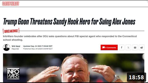 BREAKING EXCLUSIVE: MSM In Meltdown After Ed Martin’s DOJ Launches Investigation Into Democrats Orchestrating Illegal Lawfare Against Alex Jones In Attempt To 'Literally Destroy Him' In Their Own Words!