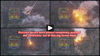 Serebriansky forest: Russian incendiary munitions hit Ukrainian positions