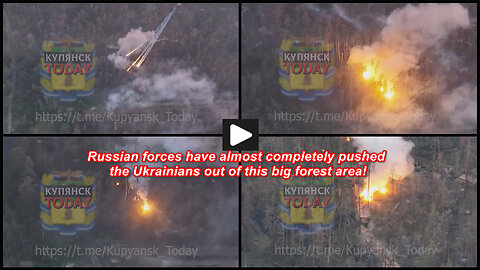 Serebriansky forest: Russian incendiary munitions hit Ukrainian positions