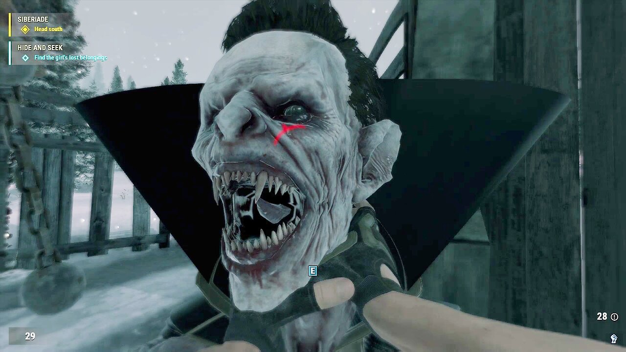 Spooky Side-Misson in Serious Sam: Siberian Mayhem