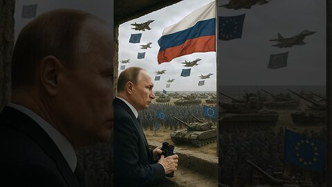 Putin Faces Off Macron's EU Troops in Ukraine ‍♂️