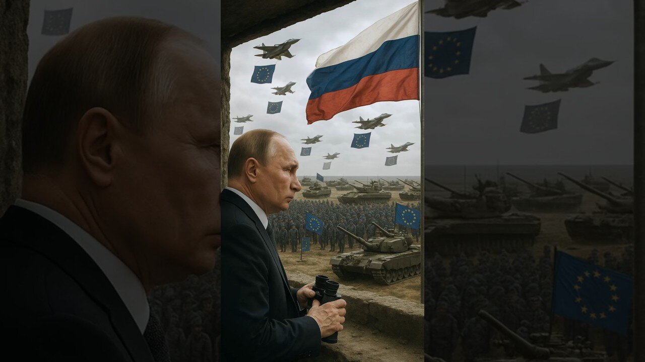 Putin Faces Off Macron's EU Troops in Ukraine ‍♂️