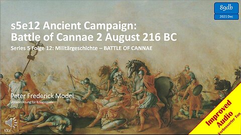 s5e12 Ancient Campaign: Battle of Cannae 2 August 216 BC