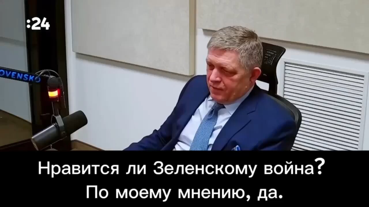 Slovak PM: “Zelensky Doesn’t Benefit from Ending the War”