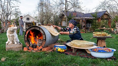 Cooking Spring Kutabs ｜ Spring Food from Natural