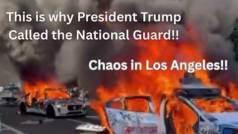 Protests GONE WILD! in the streets of L.A. 4,000 TROOPs DePLOYED by Trump