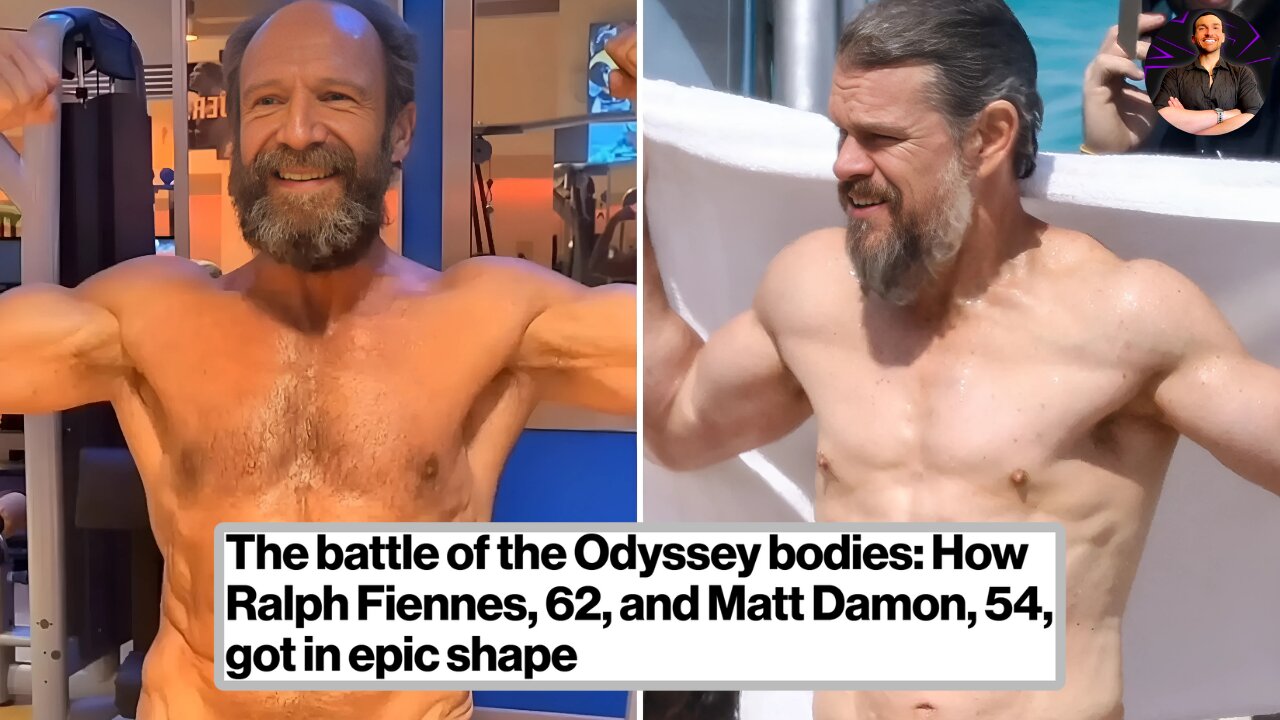 How Ralph Fiennes and Matt Damon Got Into the BEST Shape of Their Lives and You Can TOO!