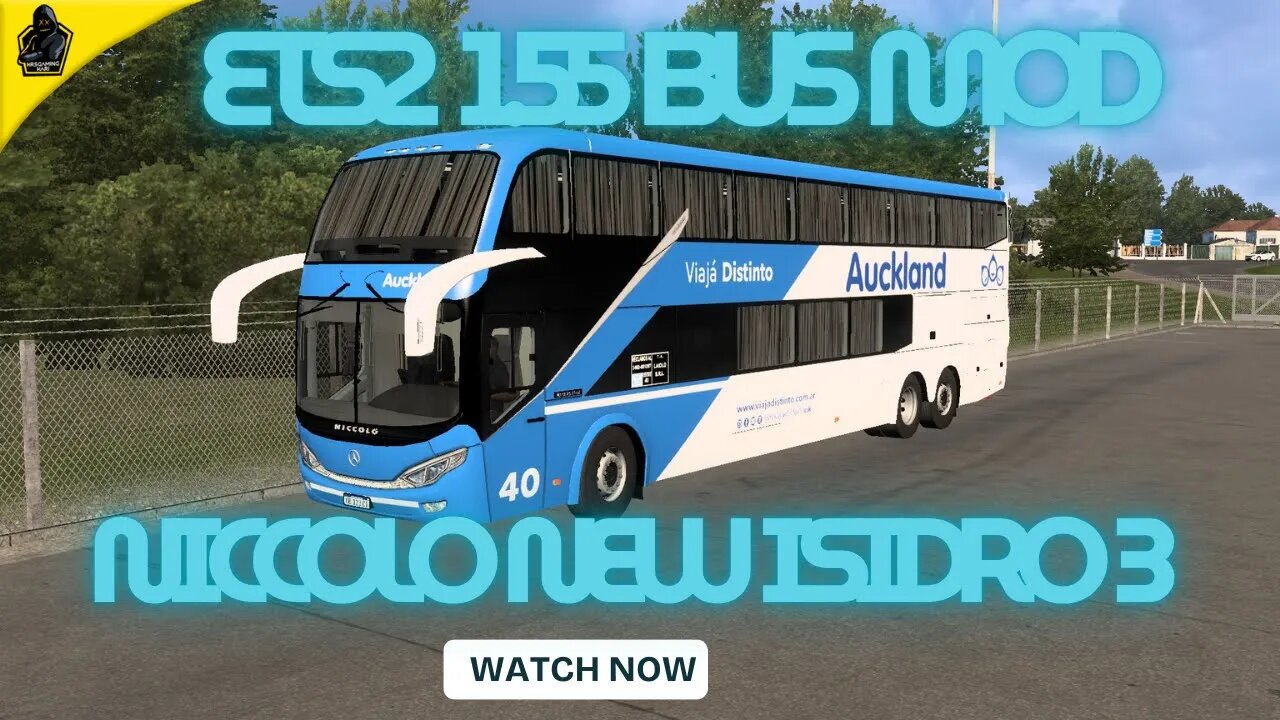 ETS2 1.55 | Bus Mod | Niccolo New Isidro 3 | HRSGAMINGHARI