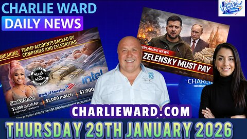 CHARLIE WARD DAILY NEWS WITH CHARLIE WARD & DREW DEMI FRIDAY 30TH JANUARY 2026