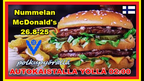 Nummelan McDonalds 26.8-2025