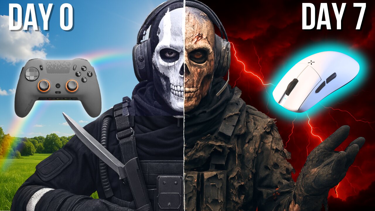 I Tried Warzone on Mouse & Keyboard for 7 Days (It Was Hell)