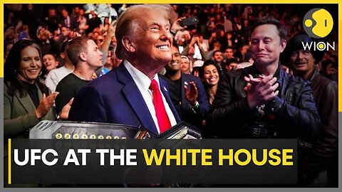 Donald Trump Wants UFC Event on White House Lawns in 2026 | WION