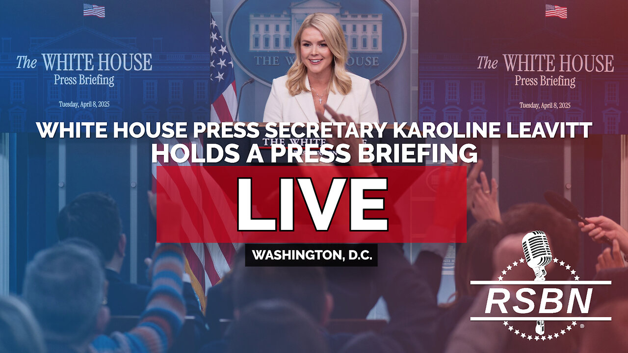 LIVE REPLAY: Karoline Leavitt to Hold a Press Briefing & More from the Trump White House - 4/11/25