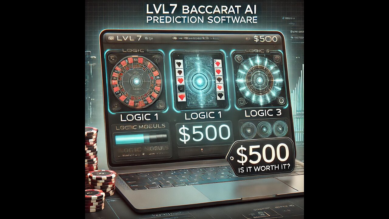 🔥 LVL7 Baccarat AI Prediction Software with 3 Logics – Is It REALLY Worth $500? 🔥