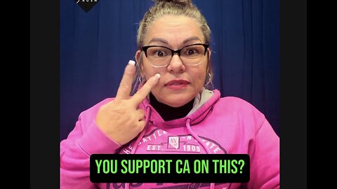 🚨You Support CA On This? 😱 #ASL #deaf #realtalk #signlanguage