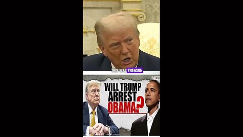 Trump: Obama Guilty of Treason in Russia Hoax Setup