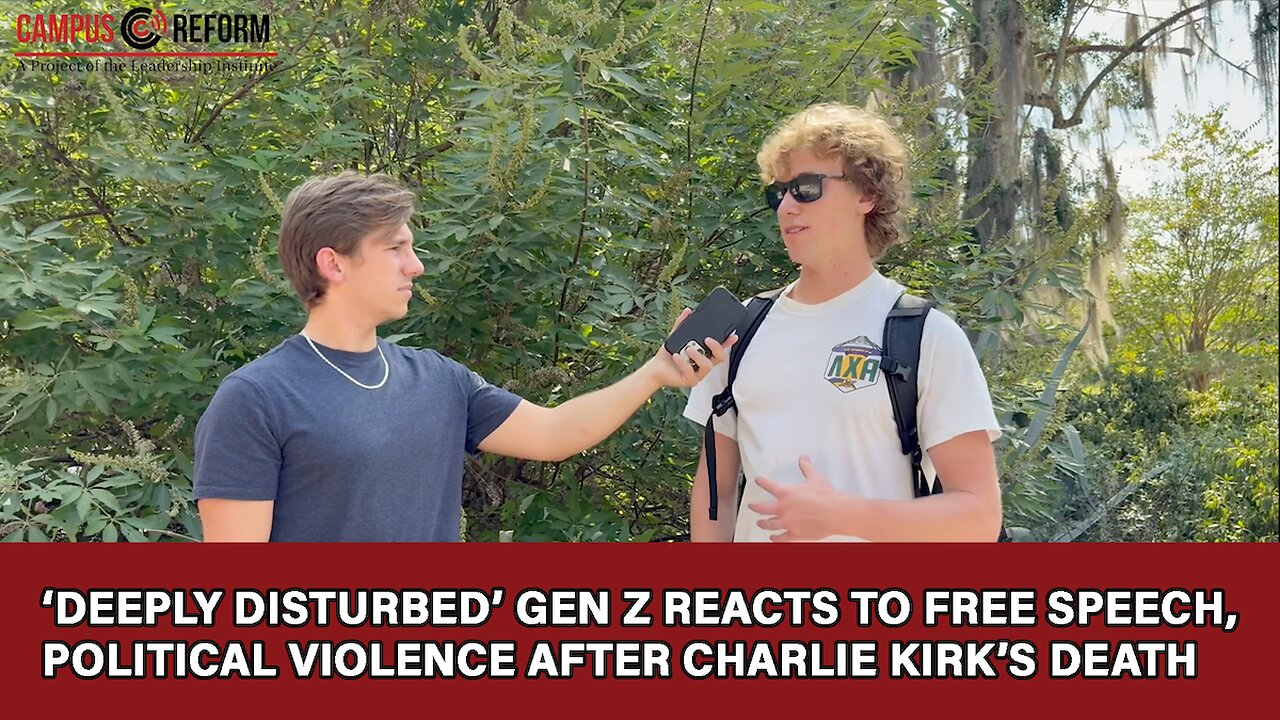 'Deeply Disturbed' Gen Z reacts to free speech, political violence after Charlie Kirk's death