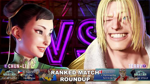Kuya Kalbo SF6 Ranked Match Roundup. Chun Li Master Rank [Hori Fight Stick]