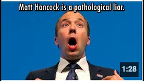 "Pathological Liar: An Examination of Matt Hancock"